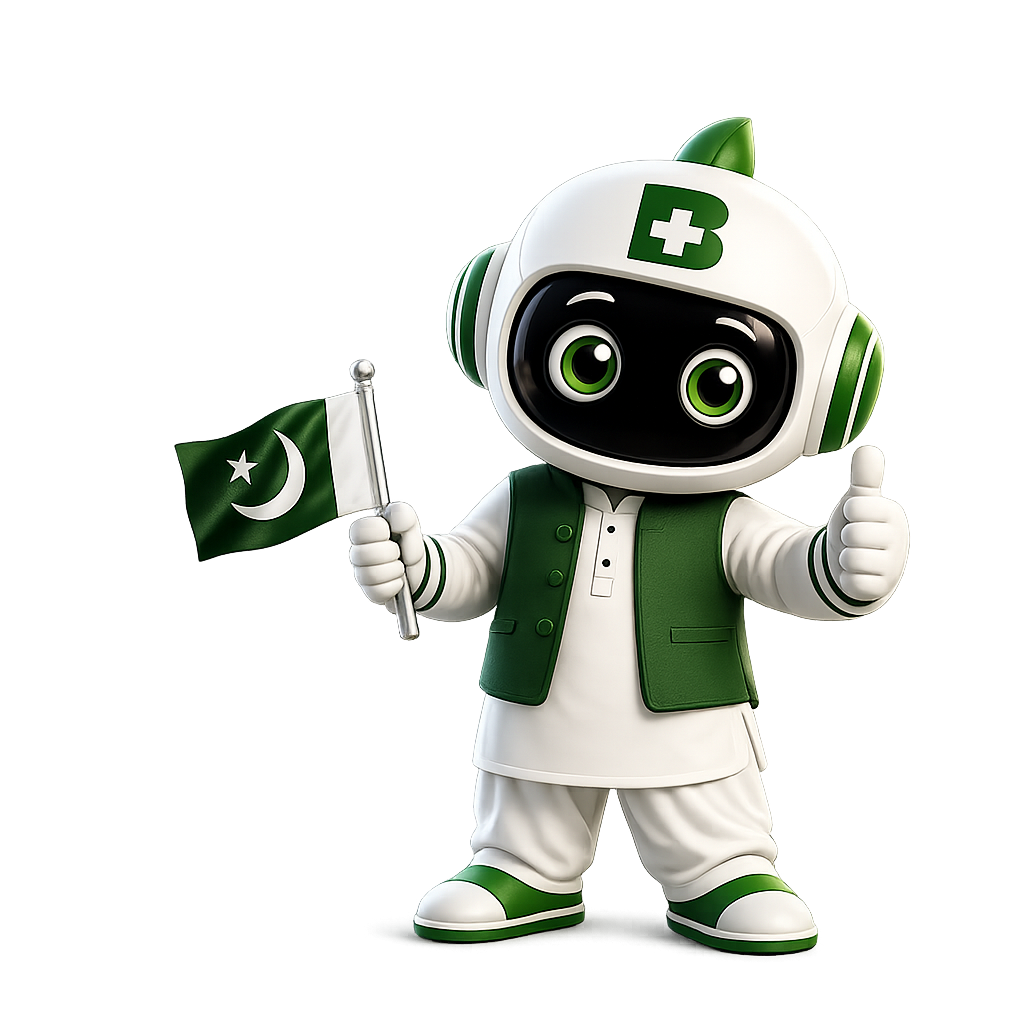 MedBazaar mascot